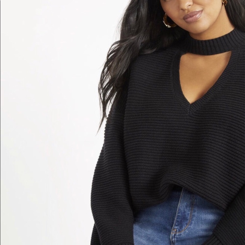 Amazing Black Eloquii Sweater!